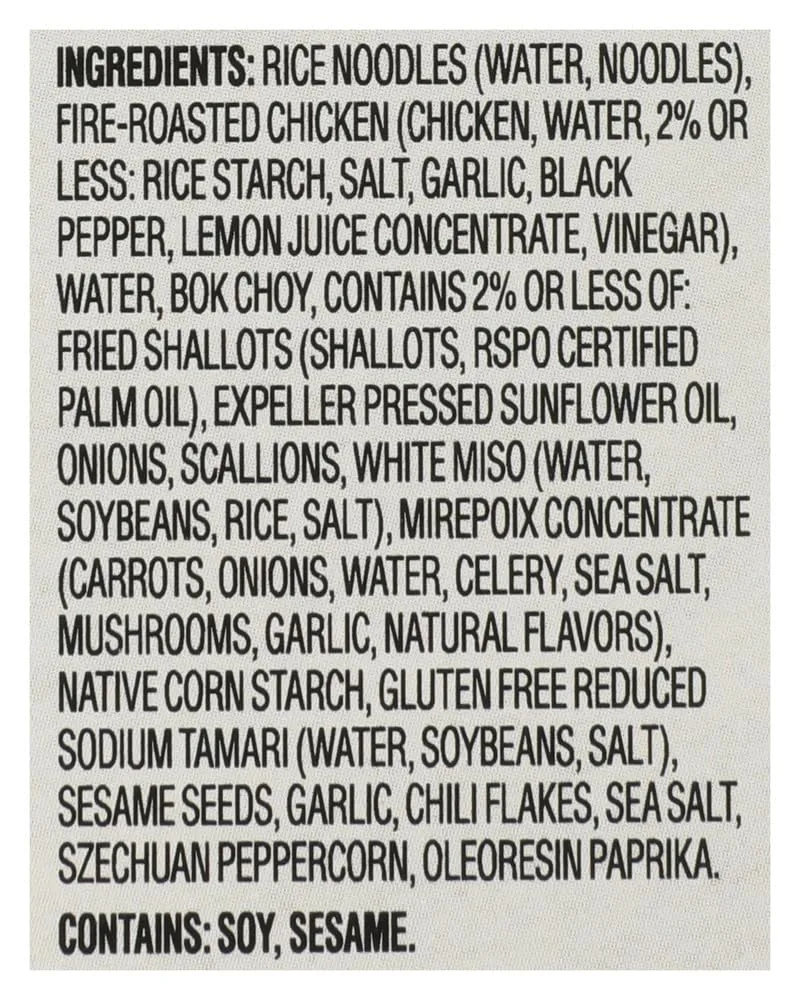 SAFFRON ROAD Chili Crisp Noodles with Chicken, 10 OZ