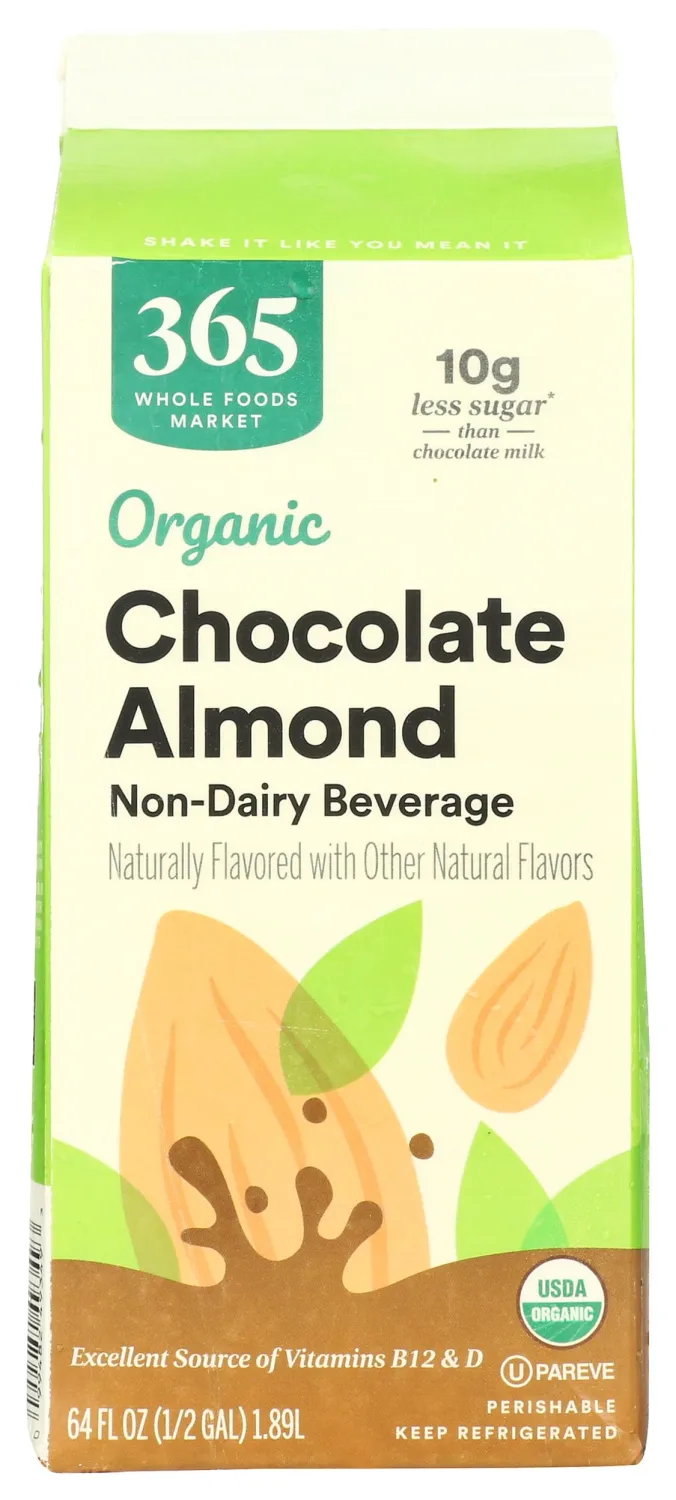 365 by Whole Foods Market, Organic Chocolate Almondmilk, 64 Fl Oz