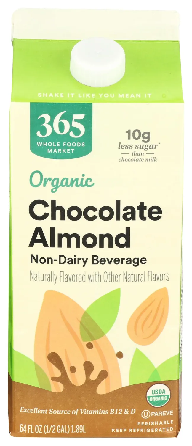 365 by Whole Foods Market, Organic Chocolate Almondmilk, 64 Fl Oz