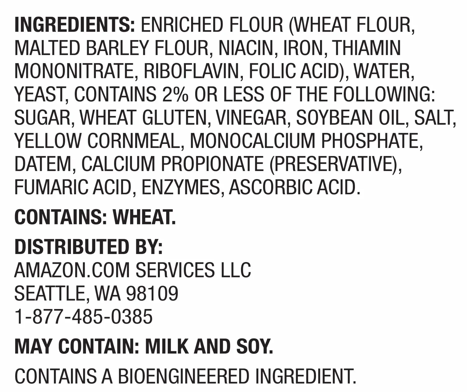 Amazon Brand - Happy Belly Original English Muffins, 12 Count, 1.5 pound (Pack of 1)