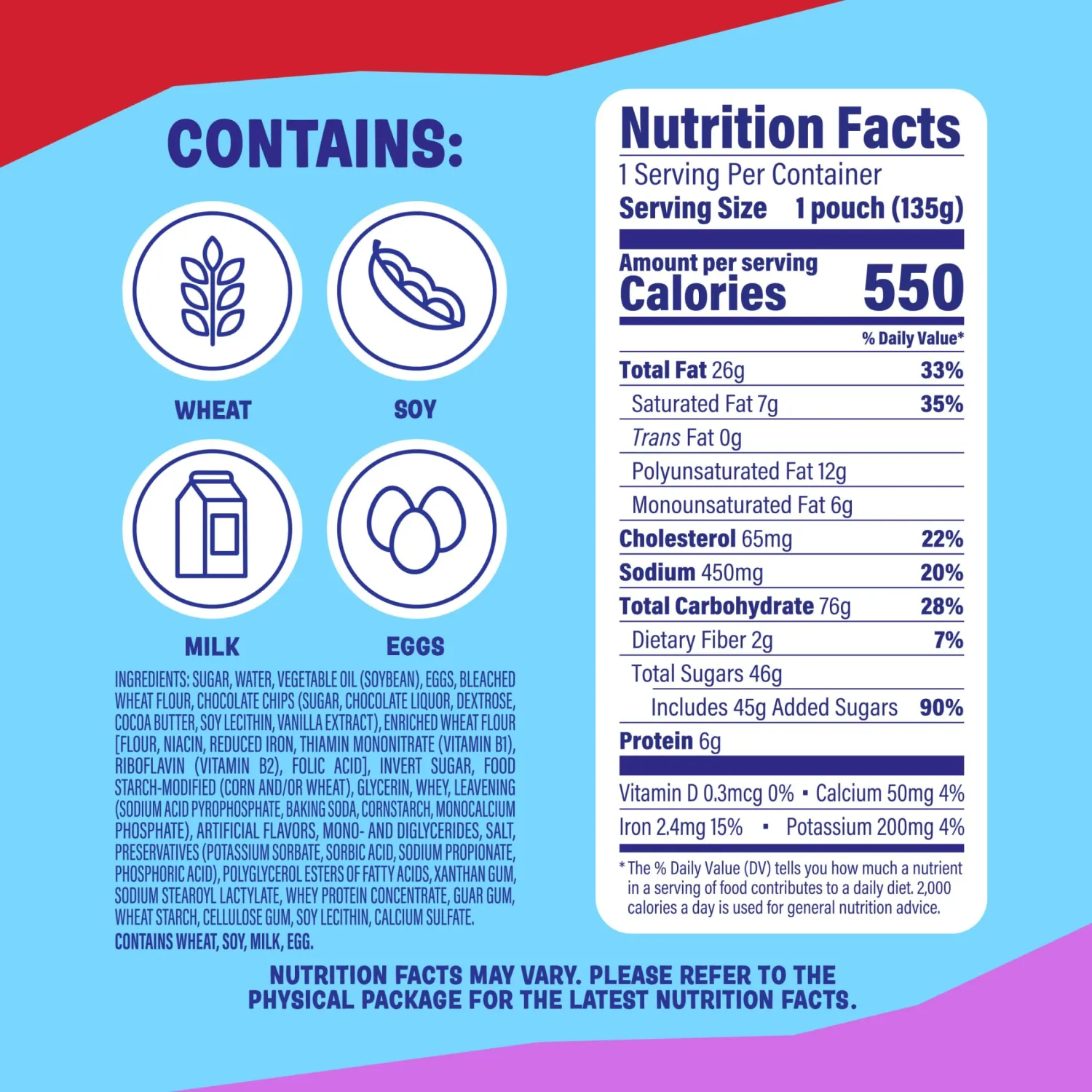 (Individual) Little Bites Feelin' Chocolate Chippy Biggie Muffins, 4 count, (1.19 oz each), Chocolate Chip Muffins, Naturally Flavored, 4.75 oz Pouch