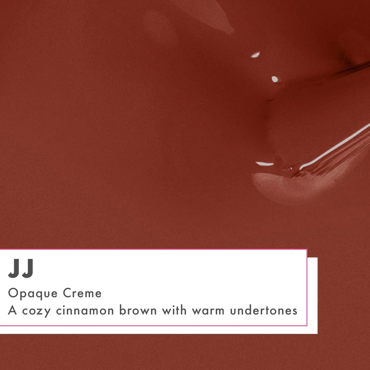 Olive & June Gel Polish | Longest-Lasting Formula | Up to 21 Days of Wear | No Damage Removal | Salon-Quality Manicure, Pedicure at Home | Vegan, HEMA-Free, Cruelty-Free | JJ | Cinnamon Brown