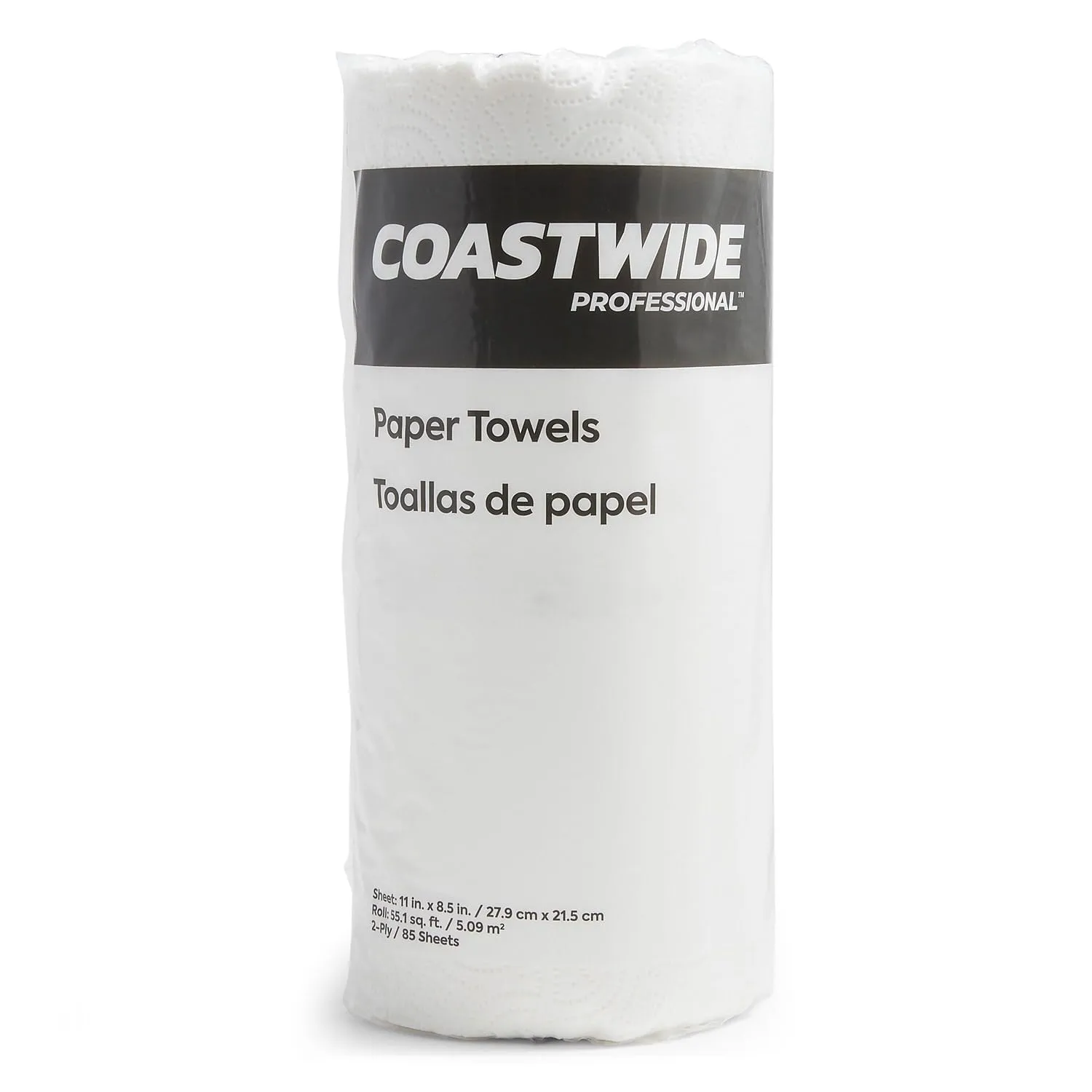 STAPLES Coastwide Professional Kitchen Rolls Paper Towels, 2-Ply, 1 Roll, 85 Sheets/Roll (CW21810)