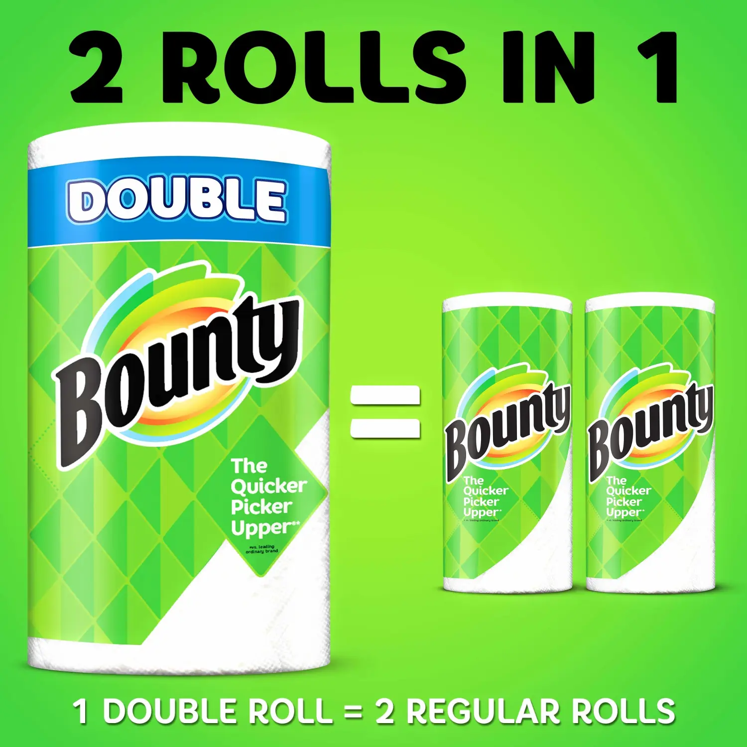 Bounty® Select-A-Size® 2-Ply Paper Towels, 83 Sheets Per Roll, Pack Of 8 Rolls