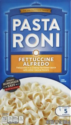 Pasta Roni Fettuccine Alfredo Pasta, 4.7 Oz