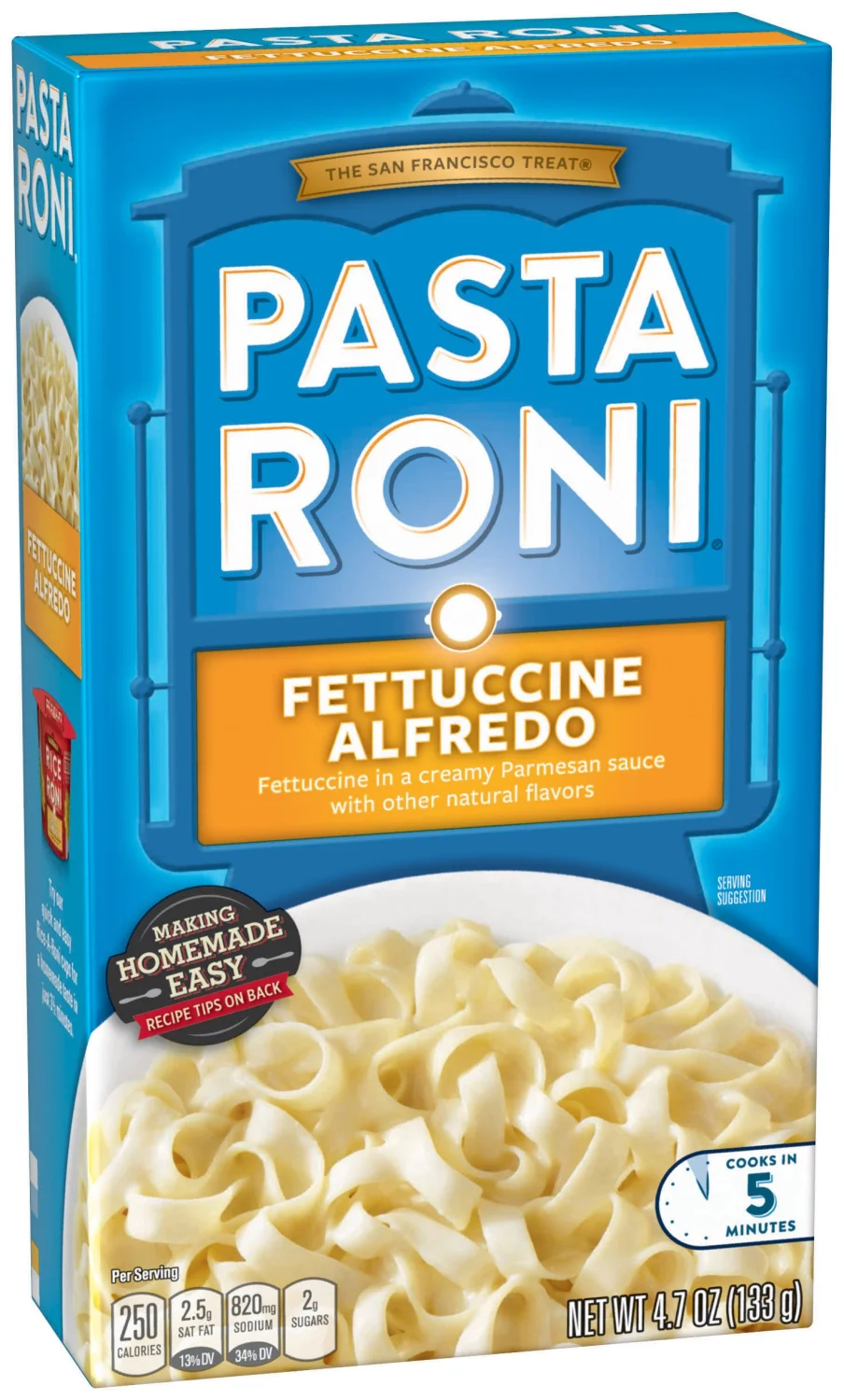 Pasta Roni Fettuccine Alfredo Pasta, 4.7 Oz