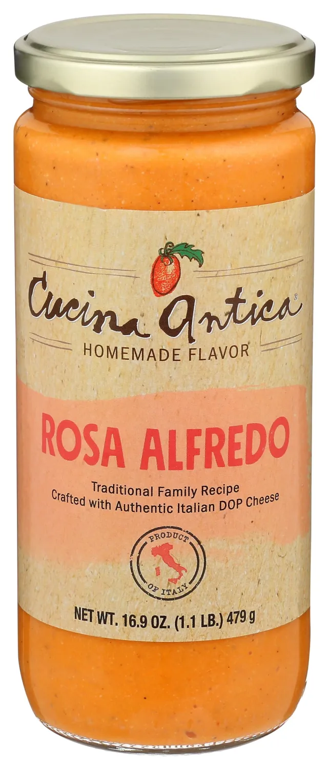 CUCINA ANTICA Rosa Alfredo Pasta Sauce, 16.9 OZ