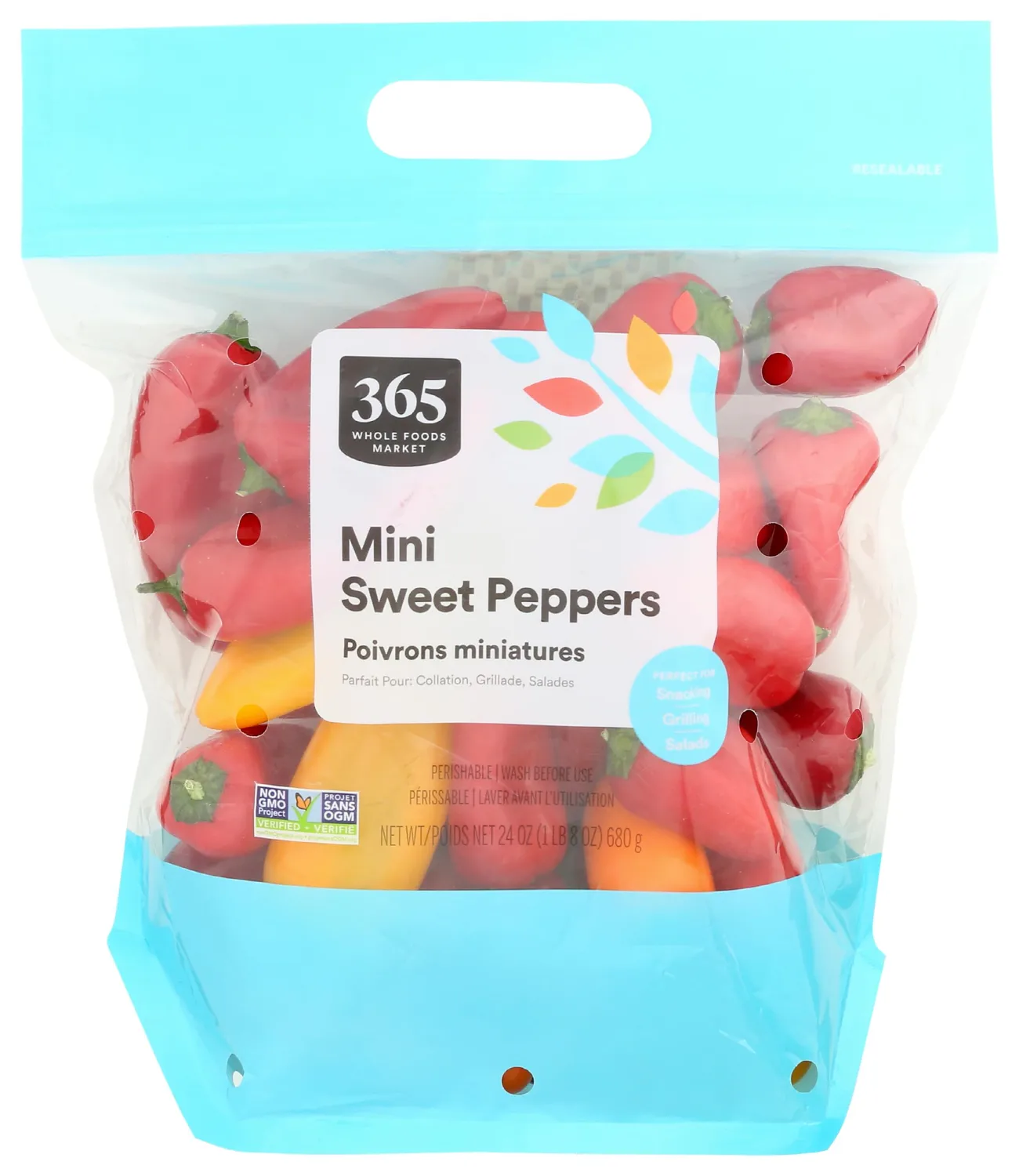 Mini Sweet Peppers, 24 Ounce