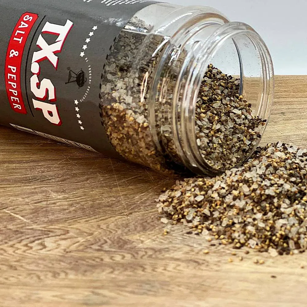 TX.SP A perfect blend of Coarse Seasalt and Fresh Pepper for your Everyday use
