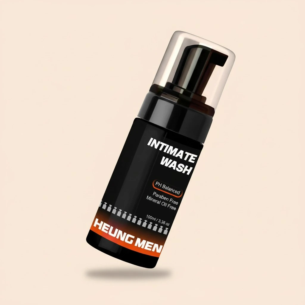Intimate Wash with Green Tea & Orange Oil | pH-Balanced Foaming Cleanser | Fights Odor, Itching & Irritation | Daily Hygiene Care 3.38 fl oz | Perfect for Celebrations
