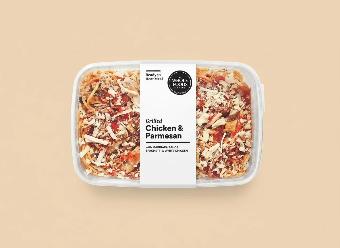Whole Foods Market, Grilled Chicken Parmesan Meal, 12 Ounce