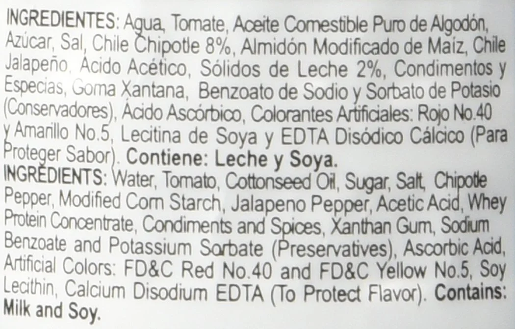 Zaaschila Creamy Sauce Chipotle 9.35oz (265g) (Pack of 2)