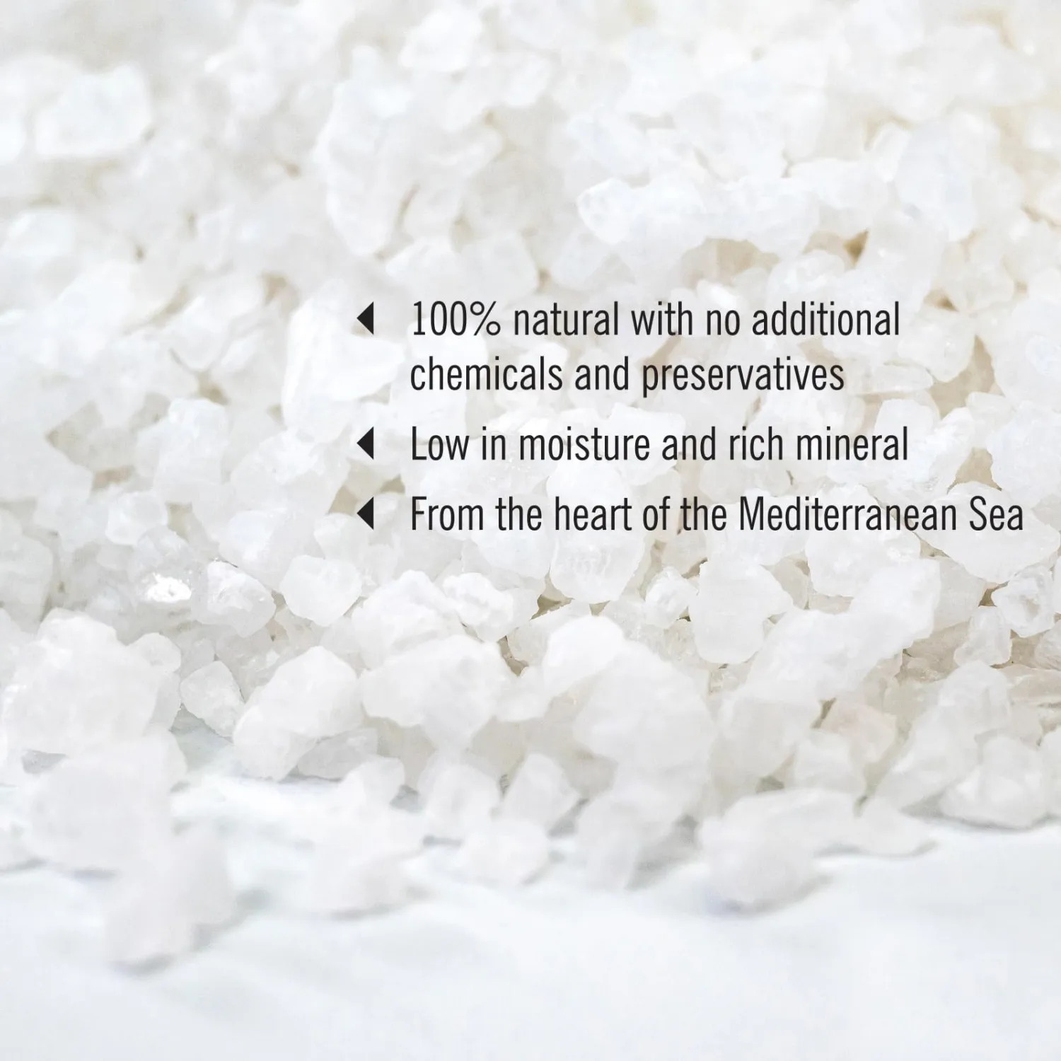 Mediterranean Sea Salt for Grinder Refill, Extra Coarse Grain (1-Pound Bag)