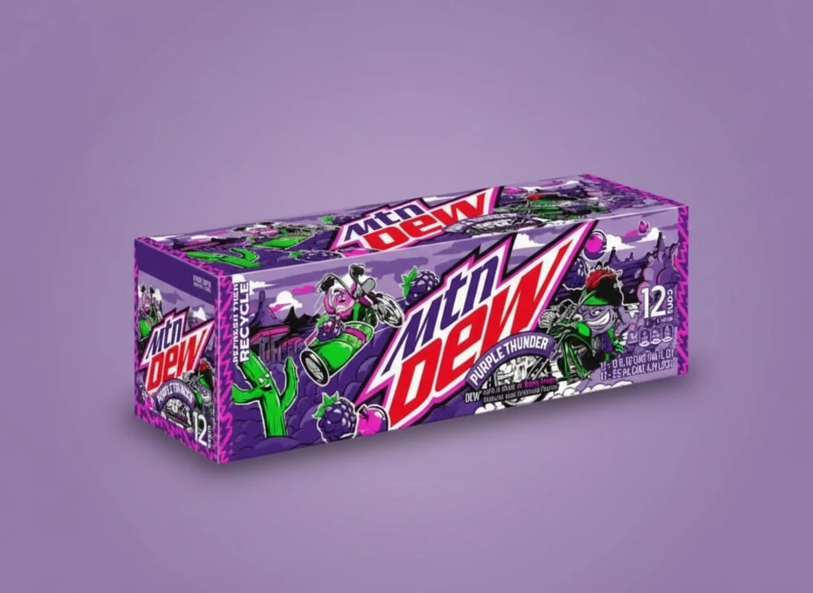 Mountain Dew Purple Thunder 12 oz 12 pk