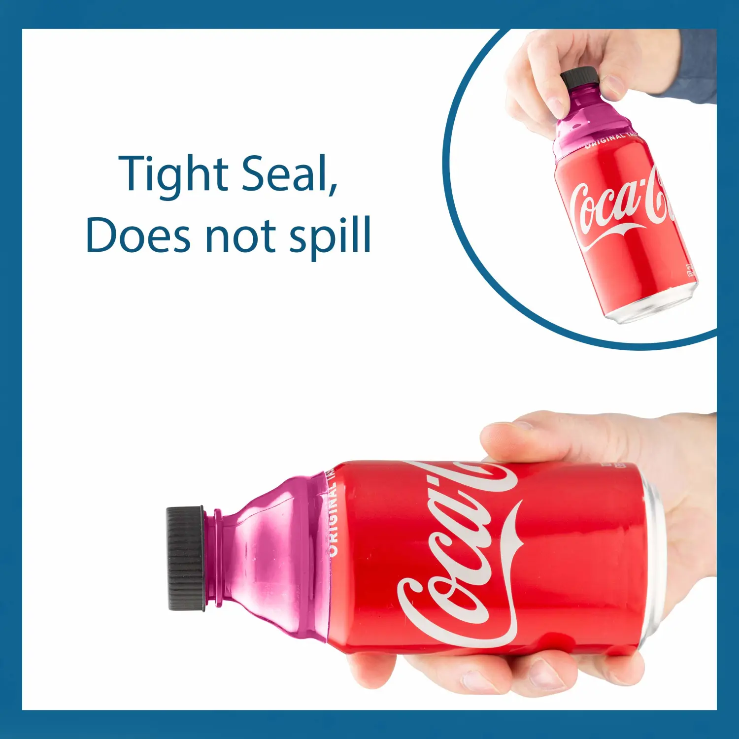 Purple Soda Can Lids (6 Pack) | Superior Can Covers For Soda, Beer, Energy Drinks, Juice, Seltzer | Must-Have Picnic Accessories & Beach Gadgets | BPA-Free Reusable Fizz Lids | By Smart House