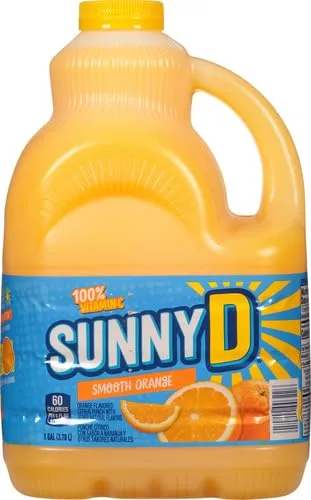 Sunny Delight Smooth & Sweet Citrus, 128 Oz