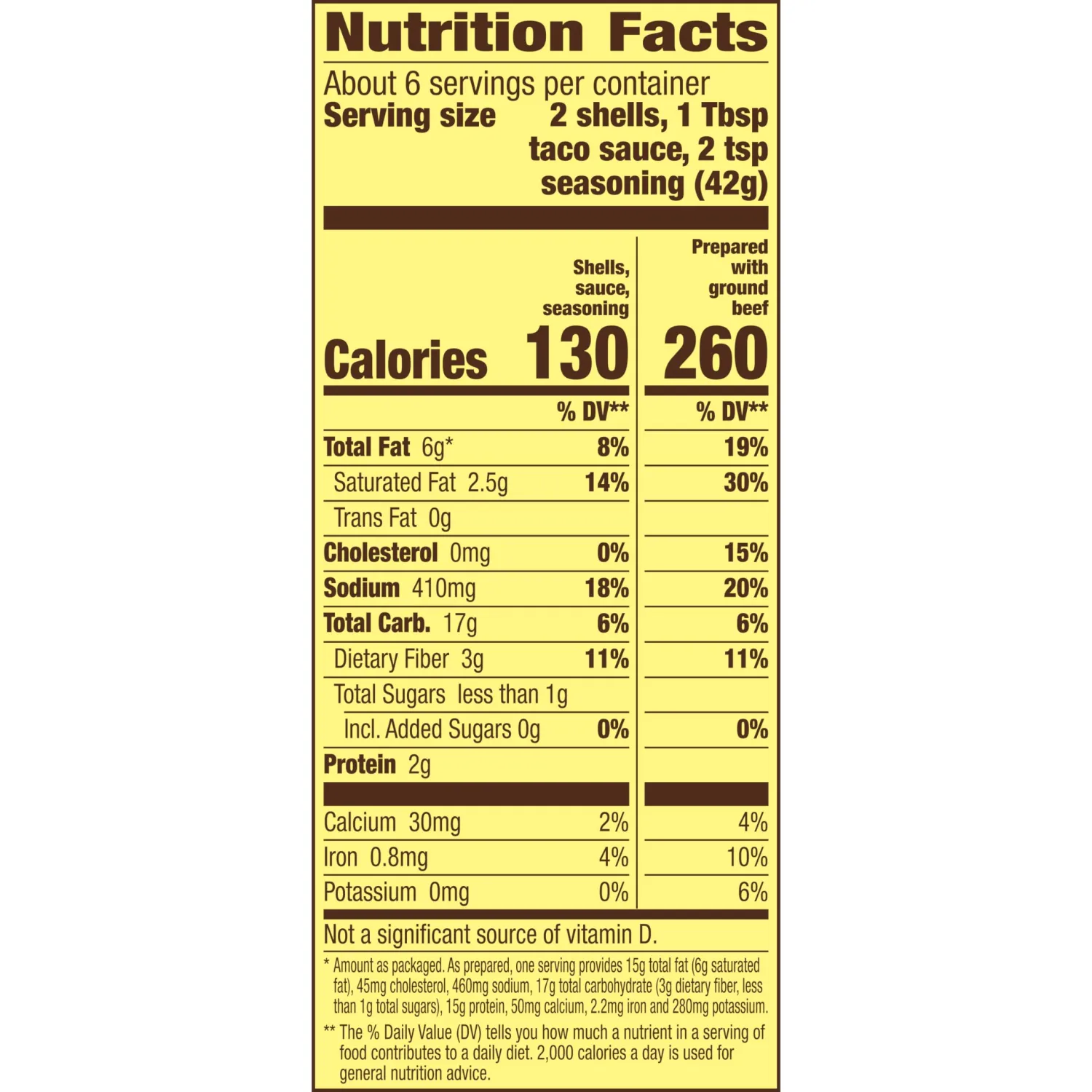 Old El Paso Taco Dinner Kit, Crunchy, 8.8 oz.
