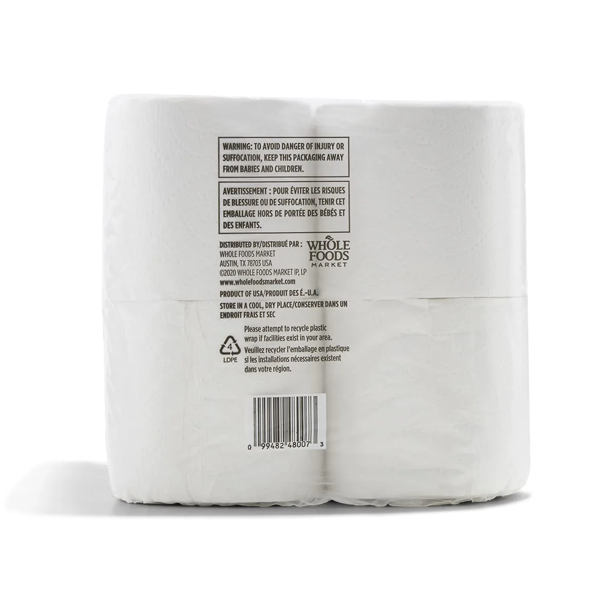 365 by Whole Foods Market, 100% Recycled Bath Tissue, Ultra-Strong, 260 Sheets per Roll, 12 Count