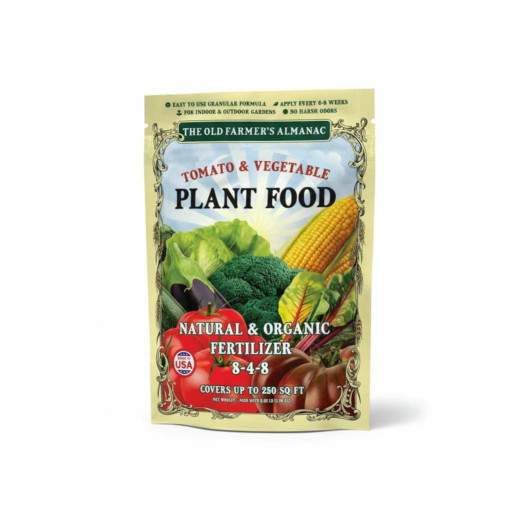 The Old Farmer's Almanac Organic Tomato & Vegetable Plant Food Fertilizer