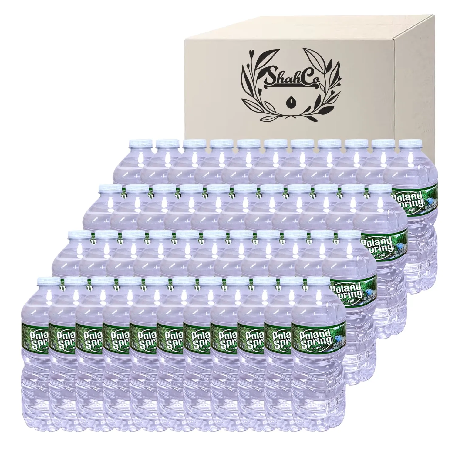 Poland Spring Natural Mineral Water 16.9 oz. 40 bottles