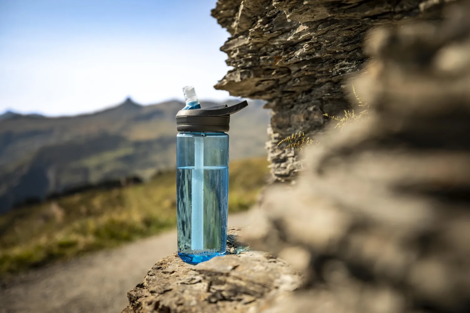 CamelBak Eddy+ Bite Valve Straw Tritan Renew Water Bottle