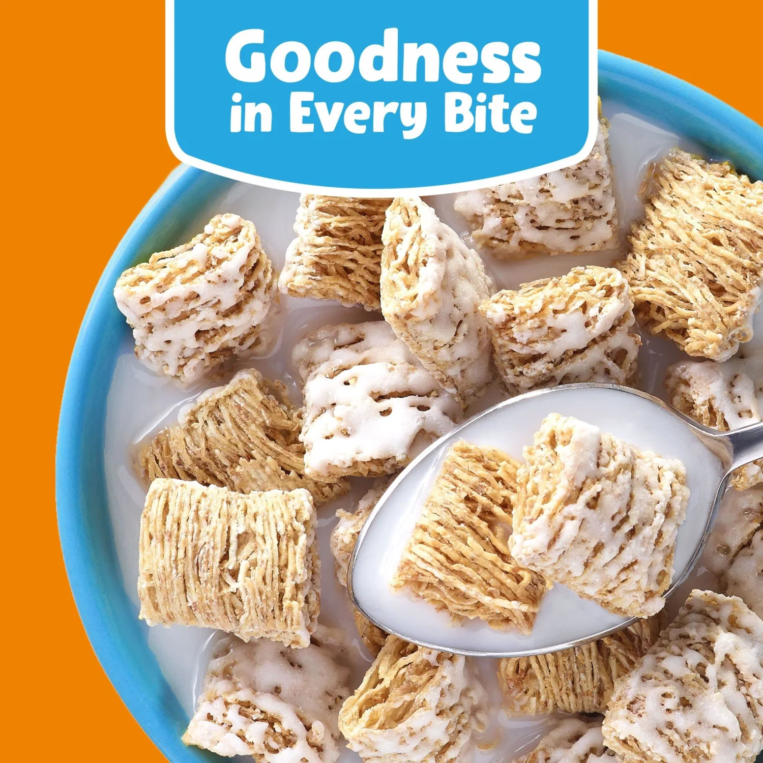 Kellogg's Frosted Mini-Wheats Little Bites Breakfast Cereal, Kids Cereal, Family Breakfast, Family Size, Original, 20.2oz Box (1 Box)