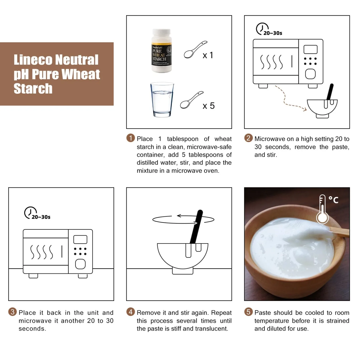Lineco Pure Wheat Starch Adhesive 2 oz Clear Custom LIN-L615-1002