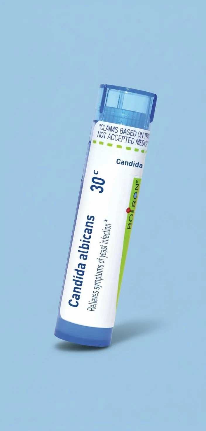 Boiron Candida Albicans 30C for Symptoms of Yeast Infection - 80 Pellets
