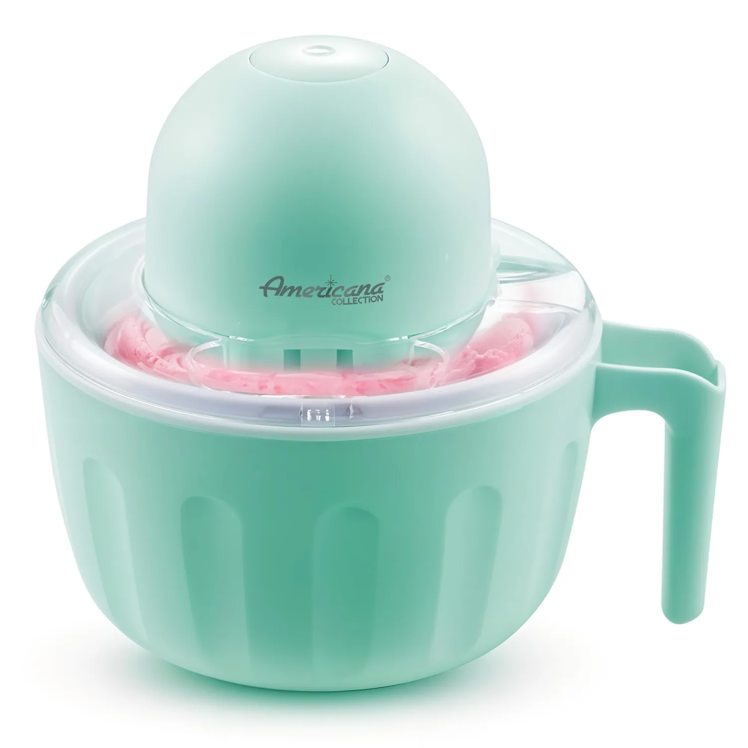 Americana Collection Elite Pint Perfect™ EIM1205M 1 Pint Ice Cream Maker Freezing Mug, Frozen Yogurt, Sorbet, Gelato Treat, Recipes, Mint