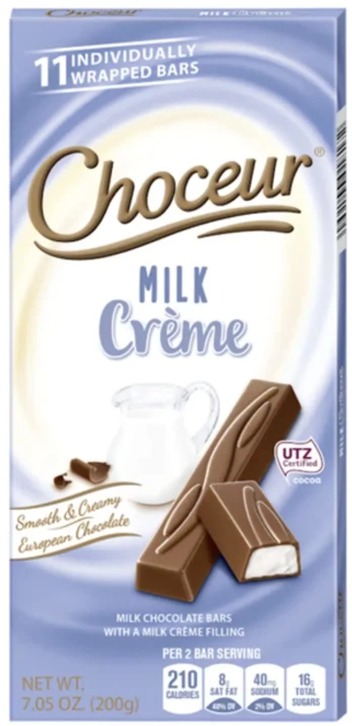 Choceur Smooth & Creamy European Chocolate 7.1oz (200g (Milk Crème)