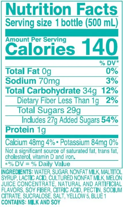 CALPICO Melon – Smooth, Creamy & Refreshing Non-Carbonated Beverage, Sweet and Tangy, Japanese Lactic Acid Drink, 16.9 Fl oz (Pack of 6)
