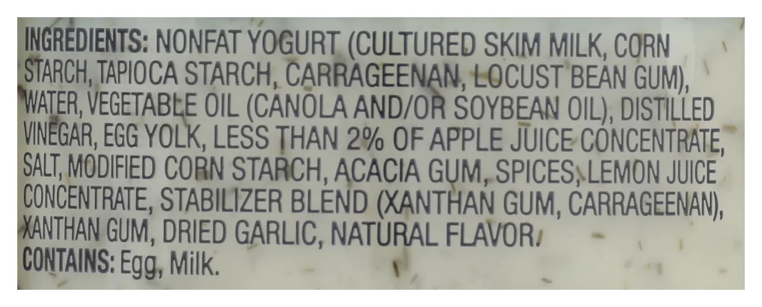 LITEHOUSE Tzatziki Ranch Yogurt Dressing, 12 FZ