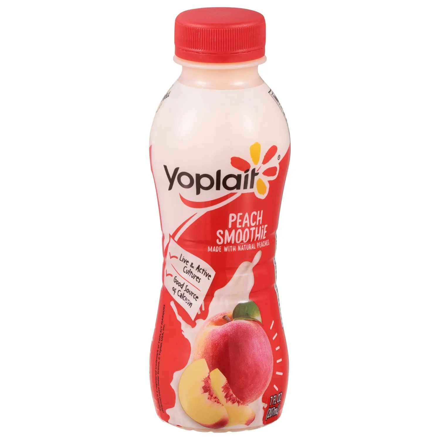 Yoplait, Peach Smoothie, 7 Fl Oz