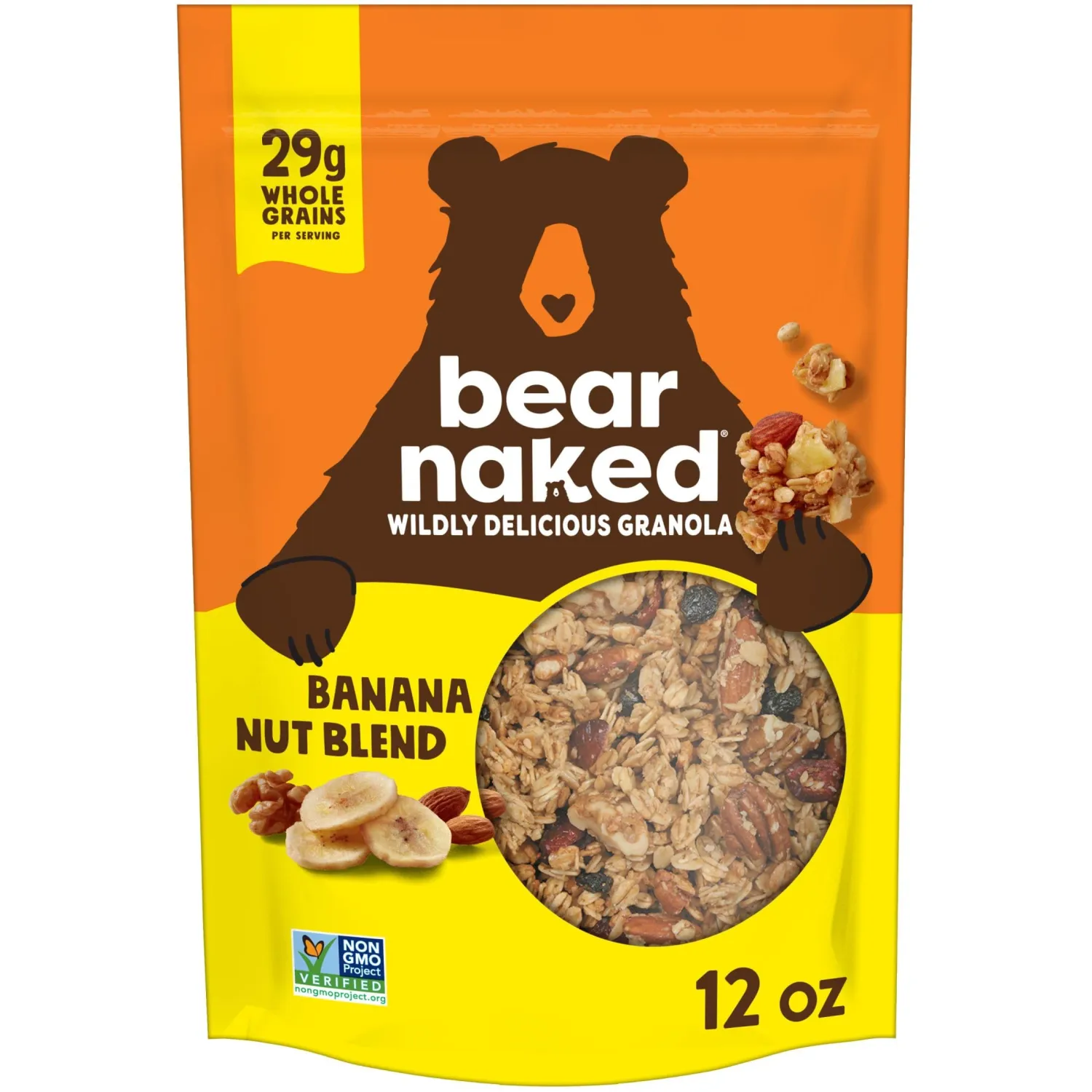 Bear Naked, All Natural Granola, Banana Nut, 12 oz