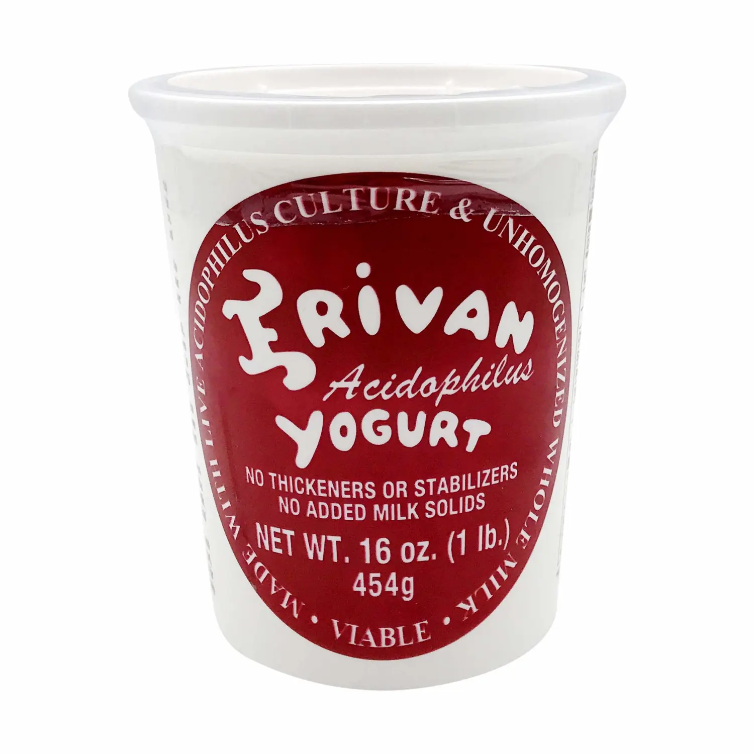 Erivan Yogurt Plain, 16 oz