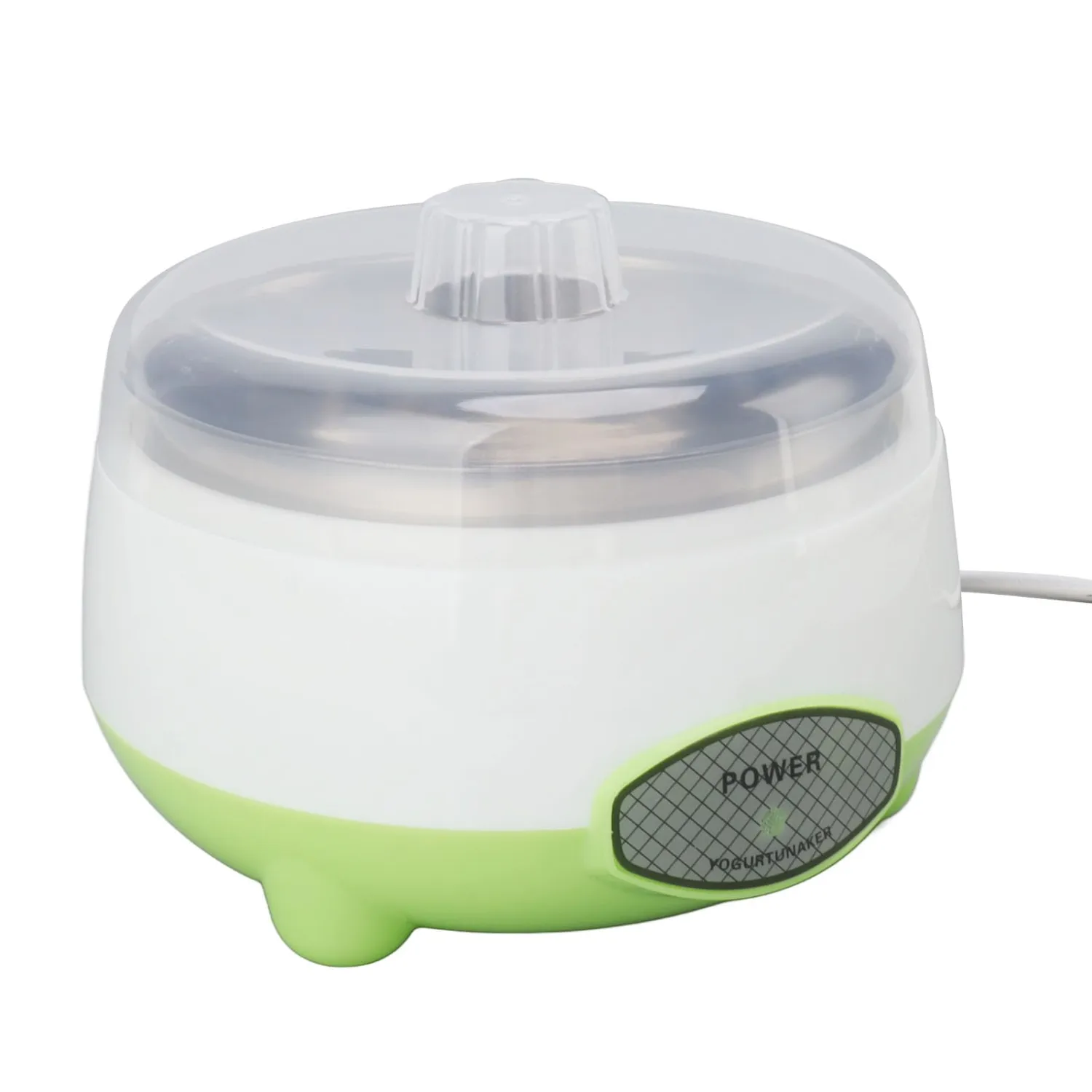 Airshi DIY Yogurt Maker Machine, Yogurt Maker Machine Even Heating Energy Saving Compact for Kitchen (US Plug 110V)