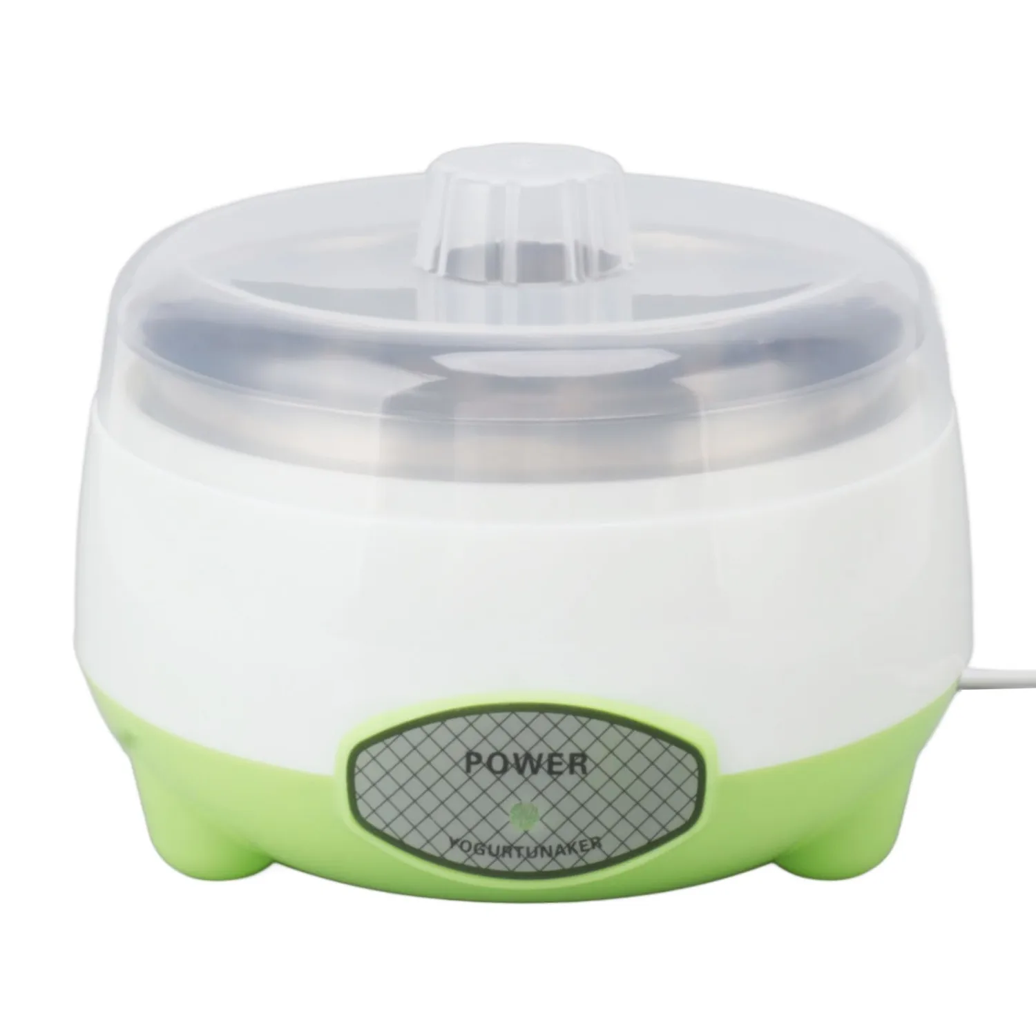 Airshi DIY Yogurt Maker Machine, Yogurt Maker Machine Even Heating Energy Saving Compact for Kitchen (US Plug 110V)