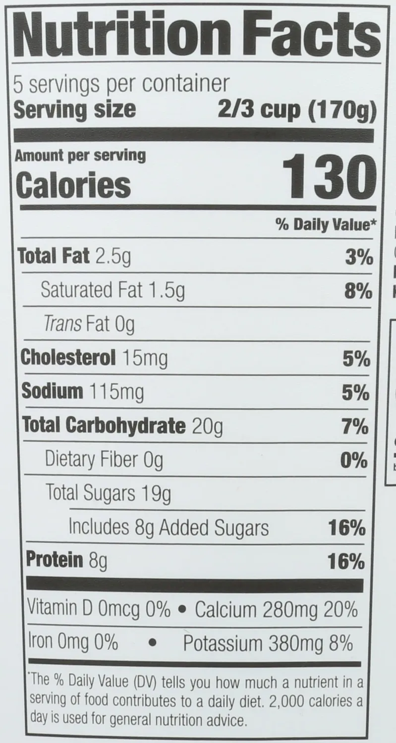 CLOVER SONOMA Organic Low Fat Vanilla Bean Yogurt, 32 OZ