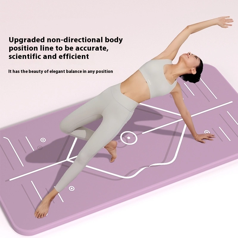 Home Yoga Mat Body Line TPE Anti-skid Shock Absorption
