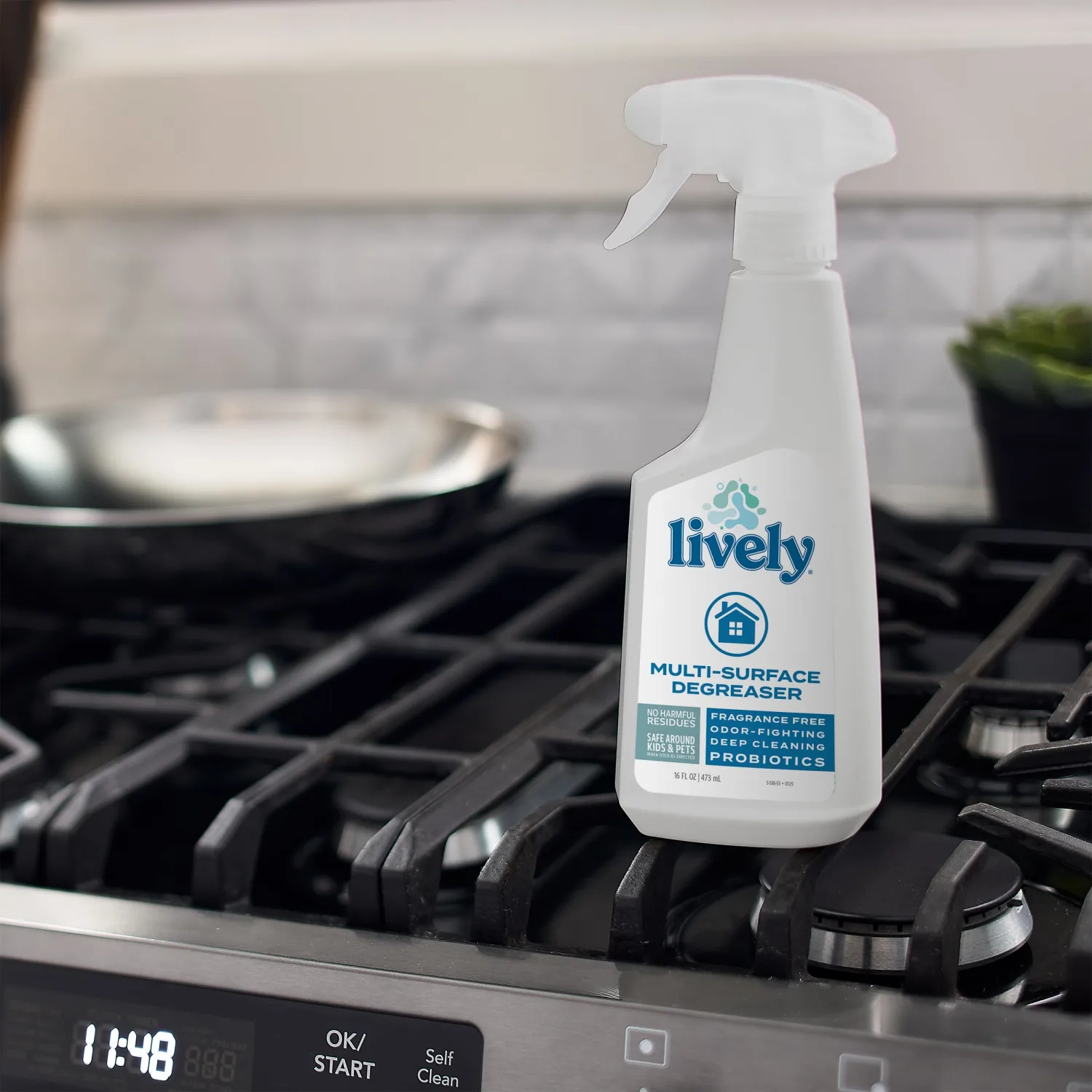 Lively Complete Household Cleaning Bundle – Multi-Purpose Cleaner, Degreaser, and Laundry Stain Remover