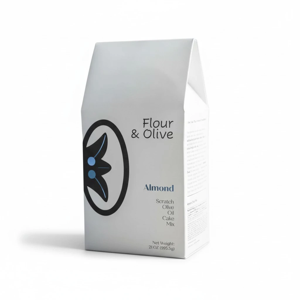 Flour & Olive – Award Winning Gourmet Almond Olive Oil Cake Baking Mix