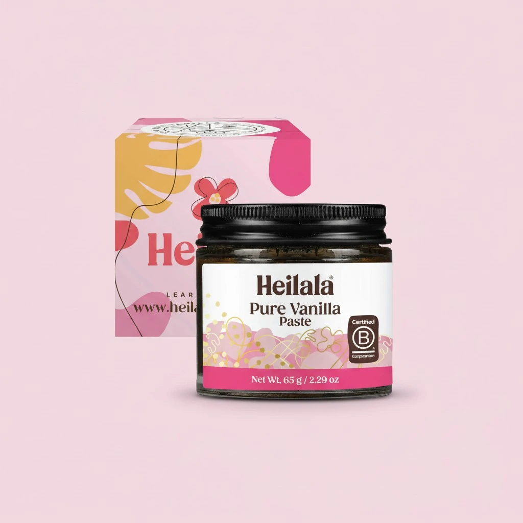 Vanilla Bean Paste with Gift Box - Giftable Vanilla Paste from Heilala Vanilla, Perfect for Friends, Family or the Chef in your Life Using Sustainably and Ethically Sourced Vanilla Beans - 2.29 oz
