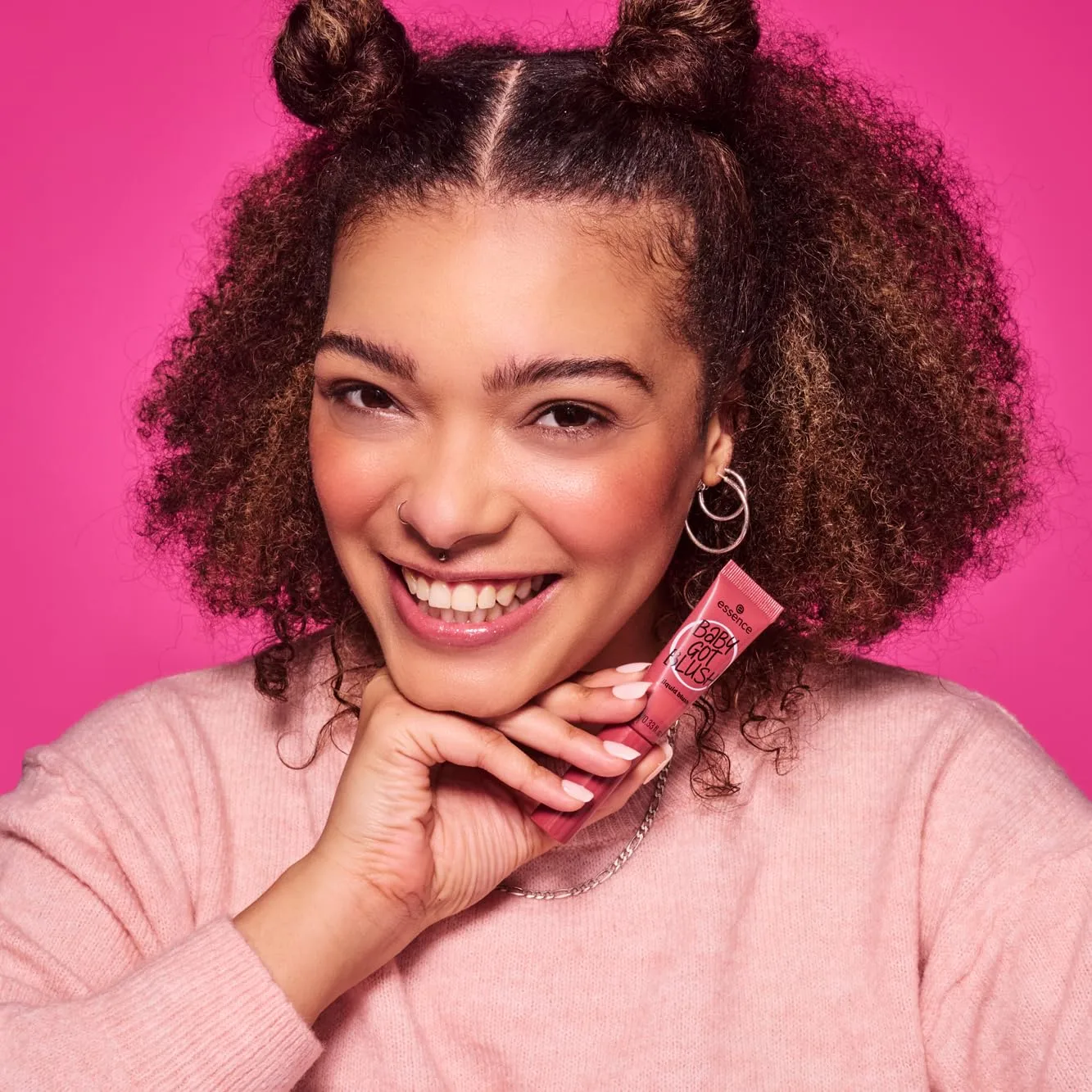 essence | Baby Got Blush Liquid Blush | Lightweight, Buildable, Radiant with Sponge Applicator | Vegan & Cruelty Free (10 | Pinkalicious)