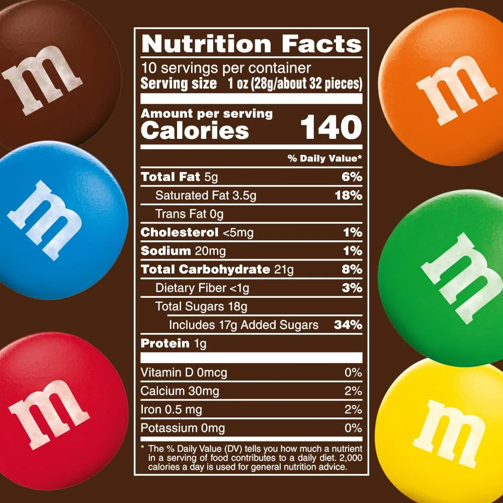 M&M'S Milk Chocolate Summer Candy Sharing Size Bag, 10oz