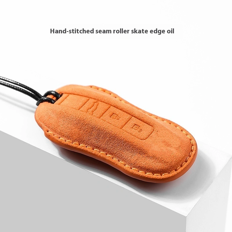 Suede Car Key Cover
