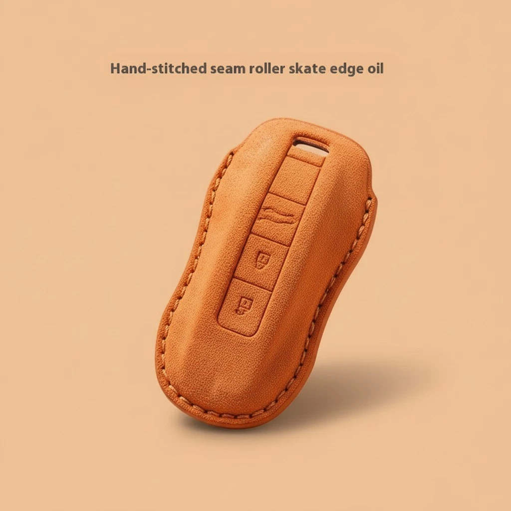 Suede Car Key Cover