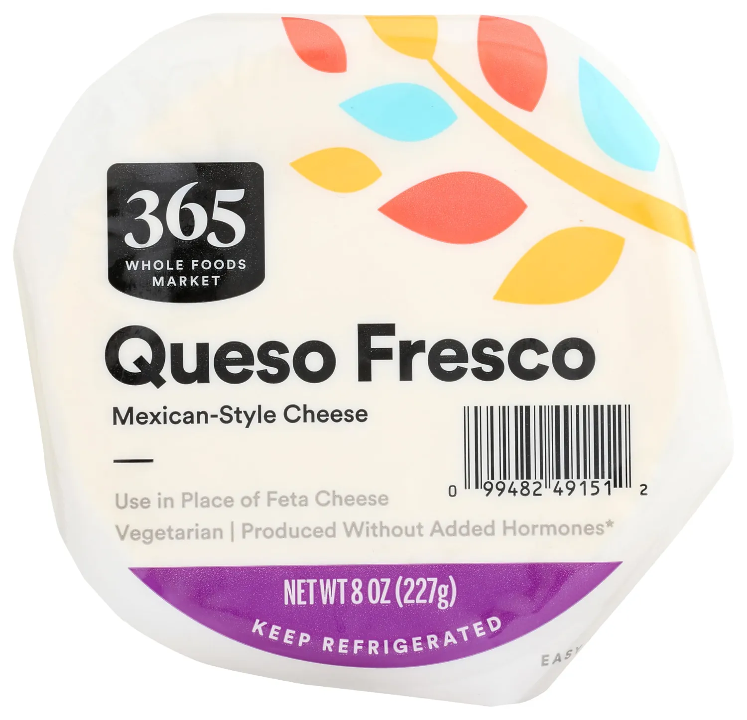 365 by Whole Foods Market, Queso Fresco Cheese, 8 Ounce