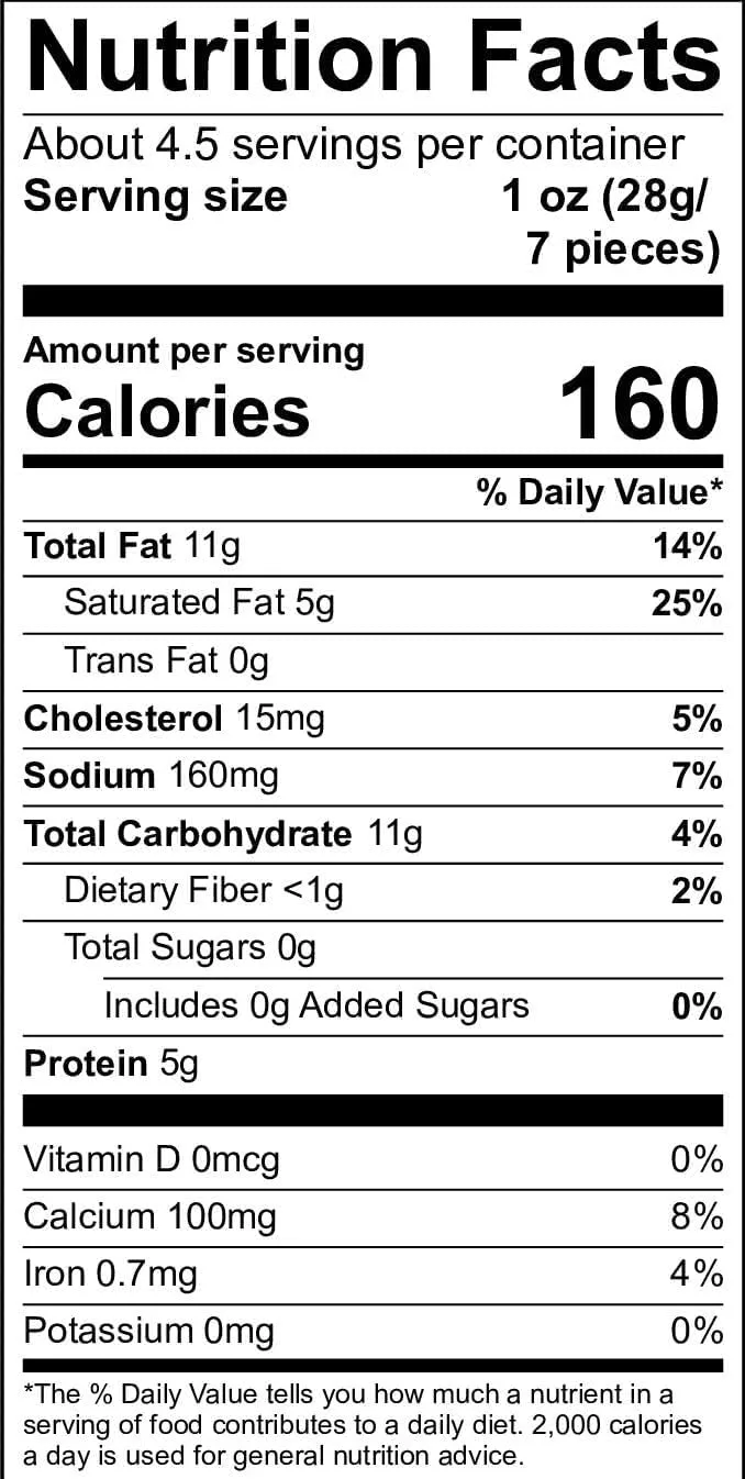Mama Geraldine's Pecan Cheddar Crispies | Crunchy Snacks Crackers | 4.5 oz Party Appetizers | Made in USA (Pack of 1)