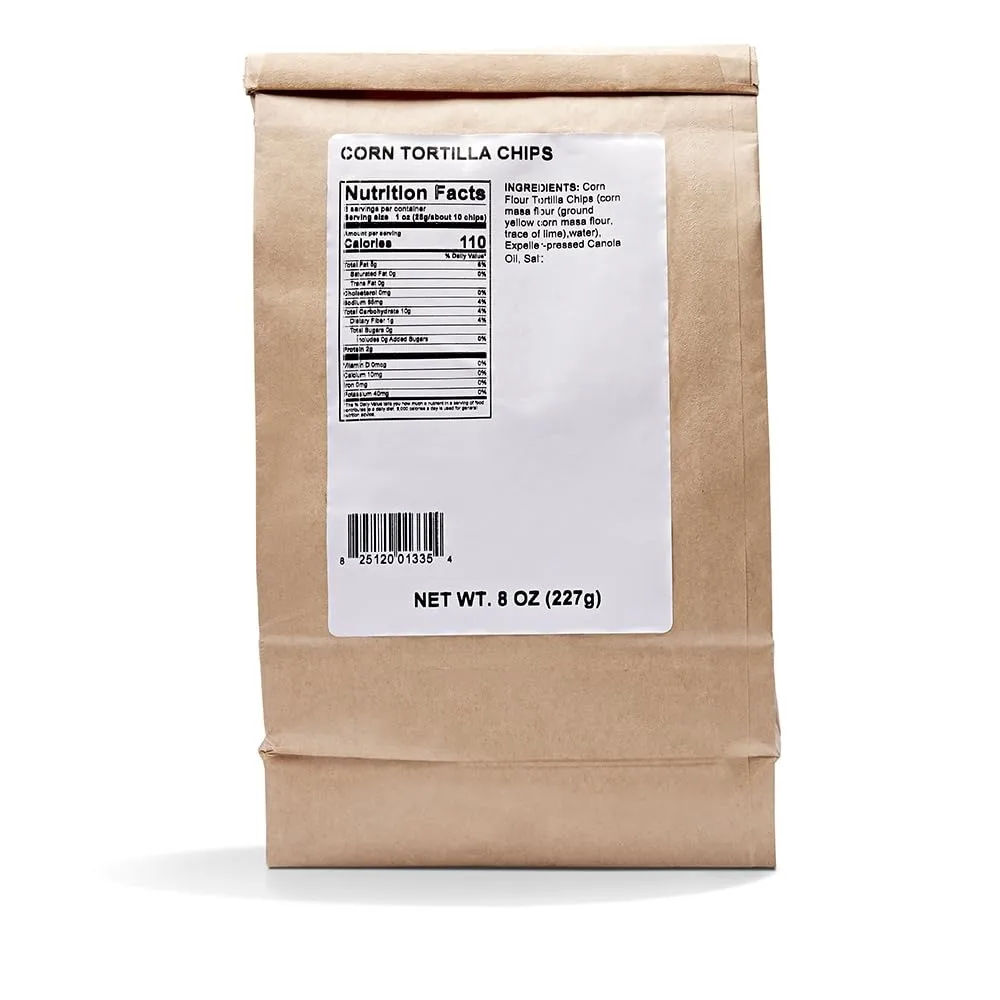 Whole Foods Market Corn Tortilla Chips, 8 Ounce