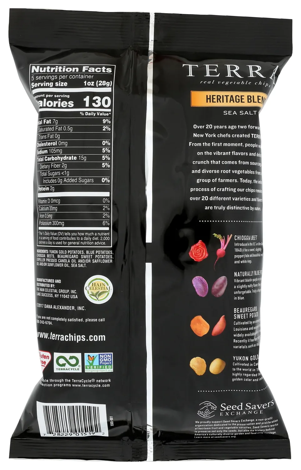 Terra, Heritage Blend Chips, 5 Ounce